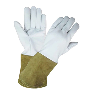 Guantes de Soldadura Tig Hechos a Medida, Guantes de Soldadura de Argón, Guantes de Soldadura MIG de Cuero Vacuno - Product Image 4