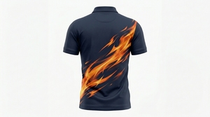 Camisas de Golf de Manga Corta para Hombre con Logotipo Personalizado del Fabricante, Antiarrugas, Transpirables, Tejido de Punto de Spandex/Poliéster - Product Image 2