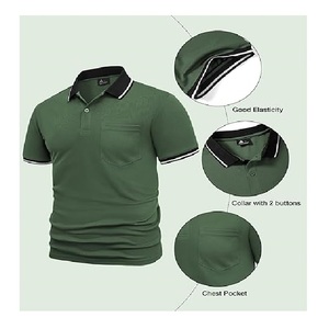 Nueva camisa polo de alta calidad disponible, moderna, con diseño personalizado estampado, talla grande, estilo casual y elegante para hombre. - Product Image 5