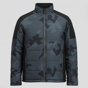 Nouveautés : Manteau d'hiver camouflage personnalisé pour homme, col montant, fermeture éclair, épais, décontracté, coupe classique, en polyester - Product Image 6