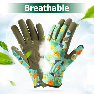 Gants de jardinage OEM/ODM résistants à l'usure, respirants, flexibles, antidérapants, anti-coupures, compatibles écran tactile, sans latex, protection des mains, personnalisables - Product Image 2