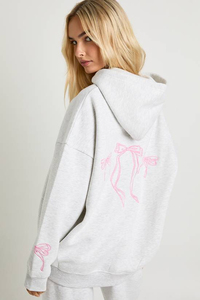 Conjunto Deportivo de 2 Piezas para Mujer, Informal, de Invierno, con Capucha, Ecológico, de Poliéster/Algodón, Transpirable, Sudadera con Capucha y Pantalones Deportivos - Product Image 3