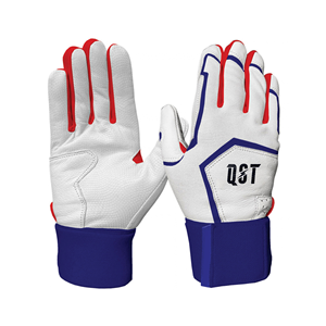 Guantes de Bateo de Béisbol con Palma de Cuero, Guantes Deportivos Transpirables con Malla en la Parte Posterior para Softbol, Logotipo Personalizado OEM ODM - Product Image 1