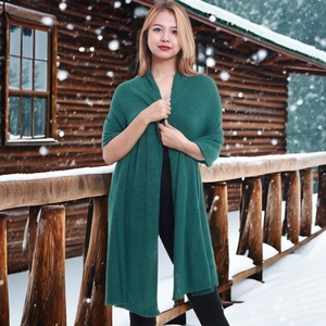 Bufanda de Pashmina Personalizada para Mujer, Nuevo Diseño, Ligera, Ultracómoda, Tejido de Cachemira, Invierno, Rayas/Color Liso/Geométrico - Product Image 2