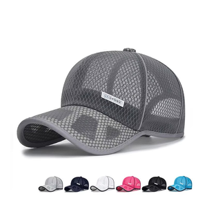 Gorra de béisbol de verano para hombre y mujer, estilo duckbill, ligera, de malla transpirable, impermeable, 100% algodón, con borde completo a cuadros. - Product Image 6