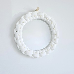 Premium Designer <b>Round</b> Glass Industrial Bone Inlay Handmade Wedding <b>Wall</b> <b>Mirror</b> for Home and Office Decoration at Best Price - Product Image 1
