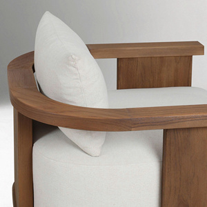 Sillón Giratorio Moderno para Exteriores, para Patio y Hoteles - Product Image 4