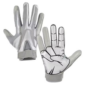 Qaswa Sports OEM Wholesale Price Top Trending American Football Outdoor Sports Gloves Unisex Lightweight Non-Slip Waterproof - Product Image 1