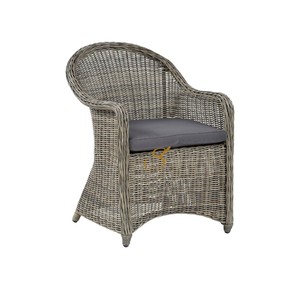 Scandinavian Boho Rattan <b>Dining</b> <b>Chair</b> Minimalist Single Armchair Handcrafted Rattan Furniture for Nordic Style <b>Dining</b> Room Cafe - Product Image 5
