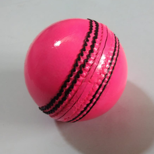 Pelota de Cricket Cosida de PU Rosa, Equipo Deportivo Duradero, Tamaño Estándar, Entrenamiento, Partido, Pelota de Cricket Dura de Primera Calidad, Cuero Puro - Product Image 4