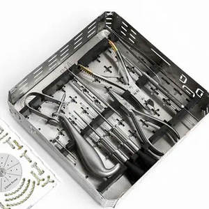 Kit de Instrumentos para Cirugía Maxilofacial, Acero Inoxidable, Manual, Juego de Herramientas Quirúrgicas Orales y Dentales, Autoclavable, Uso Hospitalario, Fabricado por ZUOL - Product Image 3