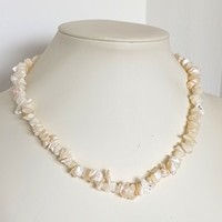 Magnifiques colliers en coquillages blancs, collier en coquillages naturels, accessoires de mode inspirés de la plage