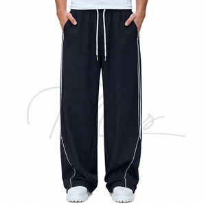 Nouvelle Arrivée – Pantalon Baggy Double Élastique Décontracté et Sportif, Style Tendance, Fabrication Professionnelle - Product Image 3