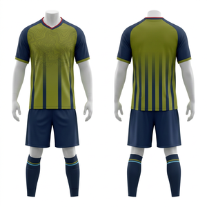 Team Soccer Kit Full Sublimation Breathable Fabric Uniform | <b>Men</b> Women Adult Sizes | Short Front Lightweight Quick Dry - Product Image 5