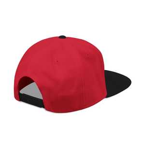 Casquette Snapback Rouge 6 Panneaux en Coton Ajustable avec Logo R sur le Devant Style Urbain Décontracté pour Adultes Printemps-Été - Product Image 3