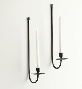 Brass Wall <b>Sconce</b> <b>Candle</b> Holder with Tray Heat Resistant for Home Decoration - Product Image 2