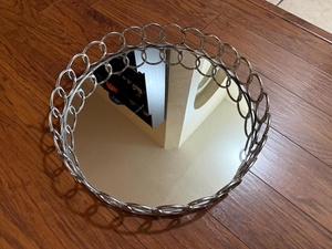 Round Metal Storage <b>Basket</b> Polished Finish Modern Design For <b>Table</b> Use - Product Image 1