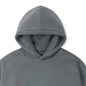 Sudadera con Capucha Lavada al Ácido Hecha a Medida, Sudadera de Algodón con Logotipo Personalizado, Fabricante OEM, Proveedor Mayorista de Fábrica para Exportación - Product Image 4