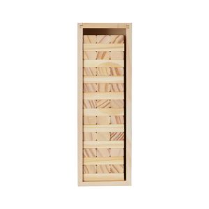 Juego de Torre de Bloques de Madera de Pino Tumbling Timber Toy-54 con Caja de Almacenamiento y Múltiples Opciones de Juego - Product Image 6
