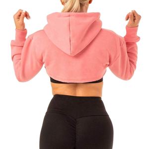 2025 <b>Women</b> Trendy Style Off Shoulder Dance <b>Shrug</b> Full Sleeve Cropped Pullover Jumper Hoodie High Quality - Product Image 2