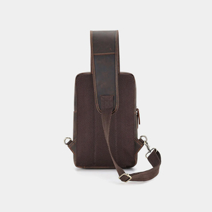 Bolso de Pecho Cruzado de Cuero Vintage para Mujer, de Gran Capacidad, Diseño Casual, Riñonera de Viaje - Product Image 4