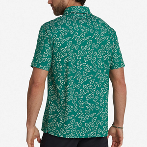 เสื้อยืดลำลองผู้ชายแบบเรียบ ระบายอากาศได้ดี แห้งเร็ว เหมาะสำหรับฤดูร้อน มีไซส์ใหญ่ เสื้อโปโลผู้ชาย - Product Image 3