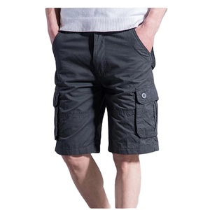 Short cargo de haute qualité pour hommes 100% coton Design décontracté et couleur unie Top Premium pour la vente en gros pas cher Cargo respirant - Product Image 3