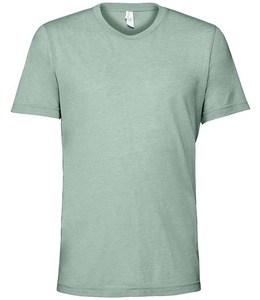 T-shirts en tissu triblend personnalisés en gros avec logo |   T-shirts vierges style Bella Canvas |   Fabricant de vêtements haut de gamme aux États-Unis, t-shirts - Product Image 4
