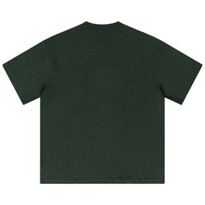 T-shirt Homme Personnalisé Haut de Gamme 240g Tons Terreux Décontracté Uni Manches Courtes Coupe Oversize 100% Coton Vintage - Product Image 2