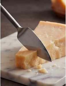 Juego de 4 utensilios para servir barbacoa y queso, de acero inoxidable con acabado satinado, para el hogar, cocina, fiestas, bodas y restaurantes. - Product Image 6