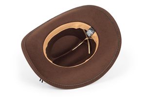 Sombrero Vaquero Personalizado para Hombre y Mujer, Sombrero Fedora Clásico del Oeste, Venta al Por Mayor OEM - Product Image 5