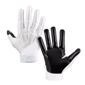 Qaswa Sports Customized Design Top Trending American Football Unisex Outdoor Sports Gloves Leather Lightweight Non-Slip - Product Image 5