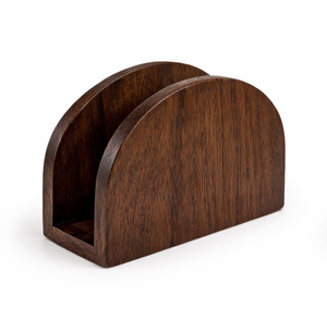 High Quality Handmade Sheesham Wooden Napkin Holder Eco-Friendly Modern Design Free Standing Customizable Home Hotel Restaurant - Product Image 5