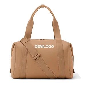 กระเป๋าผ้าไนลอนแบบ unisex ทรงวงรี ปิดด้วยซิป หูหิ้วคู่ กันน้ำ ความจุ 20-36 ลิตร กระเป๋าออกกำลังกาย - Product Image 1