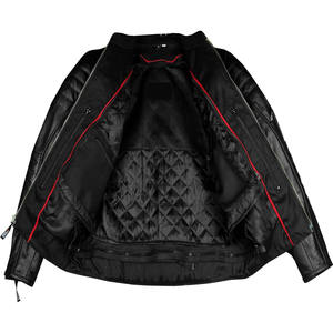 Chaqueta de Motocicleta Unisex de Cuero de Búfalo Natural, Ventilada, para Motociclistas, Crucero, Turismo, Carreras, Traje Personalizado de Alta Calidad, 1 Pieza - Product Image 3