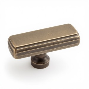 Antique Solid Brass Door Knob Round Design Durable Finish for Interior Home Door Use - Product Image 2