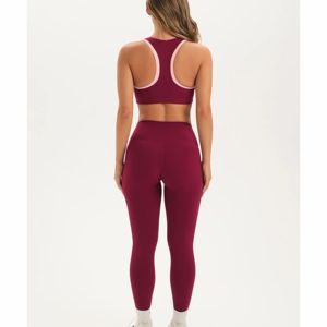 Leggings Deportivos con Franja Lateral de Alta Calidad para Mujer, Pantalones de Cintura Alta para Gimnasio, Leggings de Yoga - Product Image 5