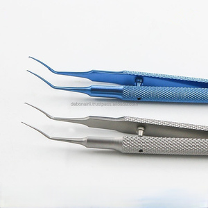 Pinzas Oftálmicas Reutilizables para Microcirugía Manual, Instrumento de Cirugía Ocular para Capsulorrexis, Herramienta de Oftalmología de Precisión, Clase I CE - Product Image 5