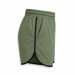 Pantalones Cortos Deportivos Unisex con Logotipo Personalizado, Cintura Alta, Ligeros, de Secado Rápido, Transpirables, para Entrenamiento, Gimnasio y Running, con Bolsillos - Product Image 4