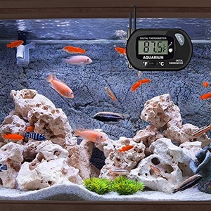 ST-3 hồ cá Nhiệt kế kỹ thuật số bể cá hồ cá nước nhiệt độ mét điện tử <span class=keywords><strong>LCD</strong></span> hiển thị nhiệt kế cho cá Rùa - Product Image 4