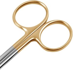 Tijeras Dean Tonsil de 7 pulgadas, acero inoxidable, hoja curva, tijeras de disección, instrumento médico quirúrgico, aprobado por ISO - Product Image 6