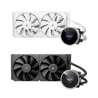 Vente en gros Pccooler PD240 ordinateur CPU intégré refroidissement par eau pour bureau ARGB grand volume d'air ventilateur de refroidissement