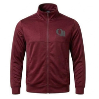 Blouson Bomber Homme Arnis à Carreaux Entièrement Zippé Respirant 240g Col Montant Décontracté en Polaire Polyester pour l'Hiver