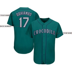 Camiseta de Fútbol Personalizada con Sublimación, Color Verde Azulado, Gris y Azul Marino, Uniforme Deportivo de Equipo, Transpirable, de Poliéster, Cuello en V, con Botones, para Hombre - Product Image 2