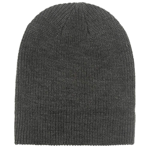 Custom Latest Design Hot Selling Plain Knitted Unisex Skull <b>Beanie</b> Winter <b>Hat</b> Acrylic <b>Wool</b> Fabric - Product Image 3