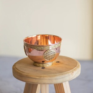 Cuenco Shirodhara de Cobre 100% Natural, Ecológico, Tradicional Chino y Ayurvédico, para Terapia Panchakarma, Regalos Empresariales para Spa - Product Image 6