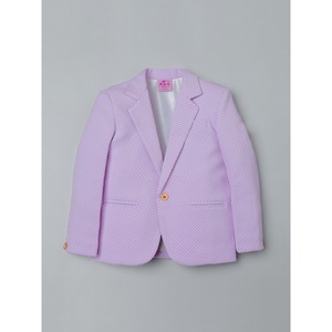 เสื้อเบลเซอร์เด็กผู้ชายสีลาเวนเดอร์แบบมีลาย - Product Image 1