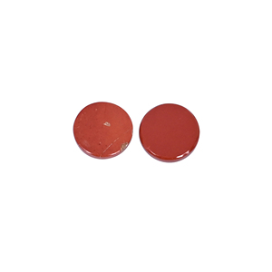 Pierre précieuse en jaspe rouge, forme ronde, 8,50 carats, 11 mm - Product Image 5