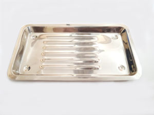 Bandeja de acero inoxidable quirúrgico para raspadores dentales manuales, caja de almacenamiento de instrumentos dentales para uso médico hospitalario de Mahfooz Instruments - Product Image 2
