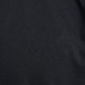 Camiseta de Manga Corta para Hombre, Cuello Redondo, Color Negro, Corte Regular, Algodón Jersey, Color Sólido Informal, Logotipo Estampado en la Parte Delantera, Transpirable - Product Image 4